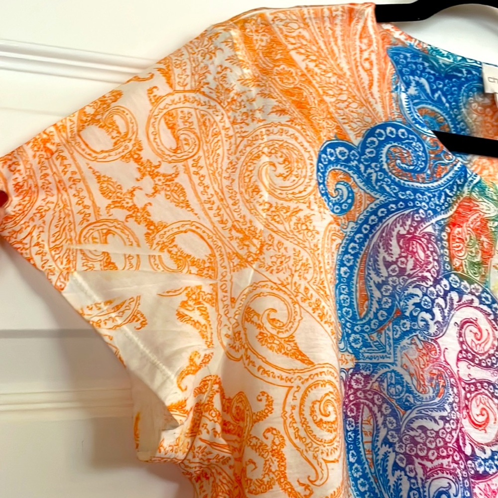 CHICOS Vibrant Top - Picture 3 of 6